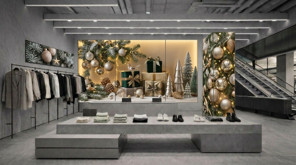 크리스마스 미디어아트